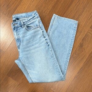 American Eagle Outfitters Blue Straight Leg Jeans Classic Style